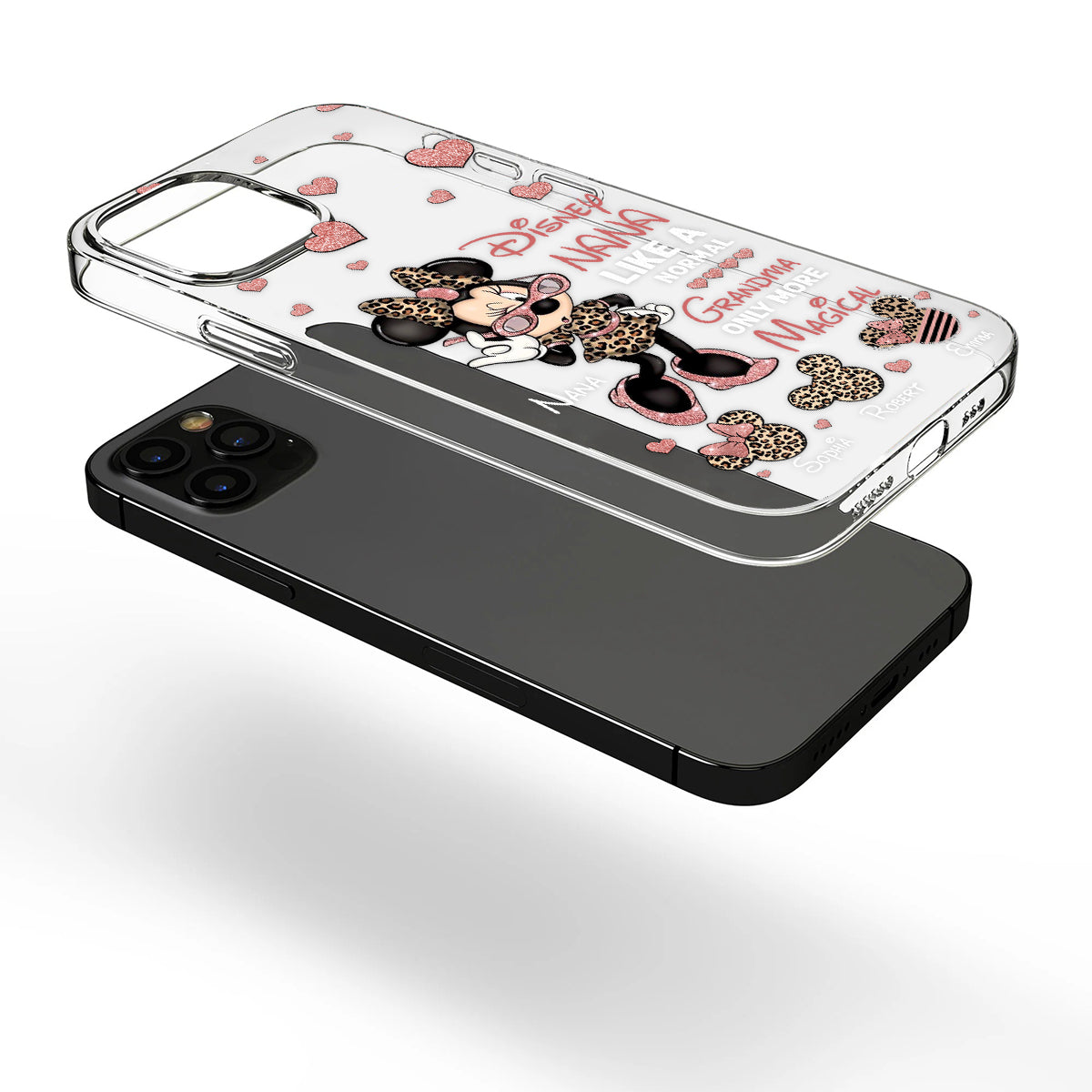 Like A Normal Grandma Only More Magical - Personalized Grandma Clear Phone Case