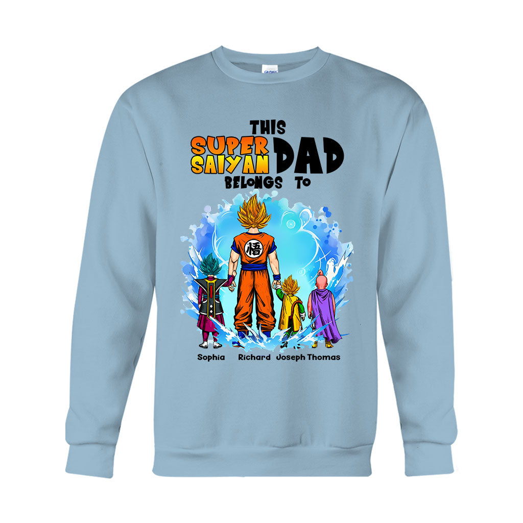 Super Dad - Personalized Seven Balls T-shirt And Hoodie