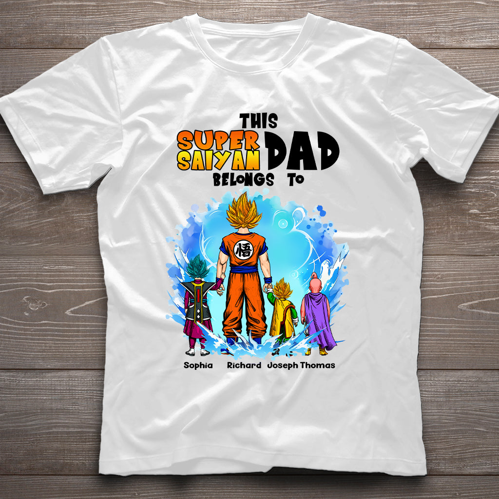 Super Dad - Personalized Seven Balls T-shirt And Hoodie