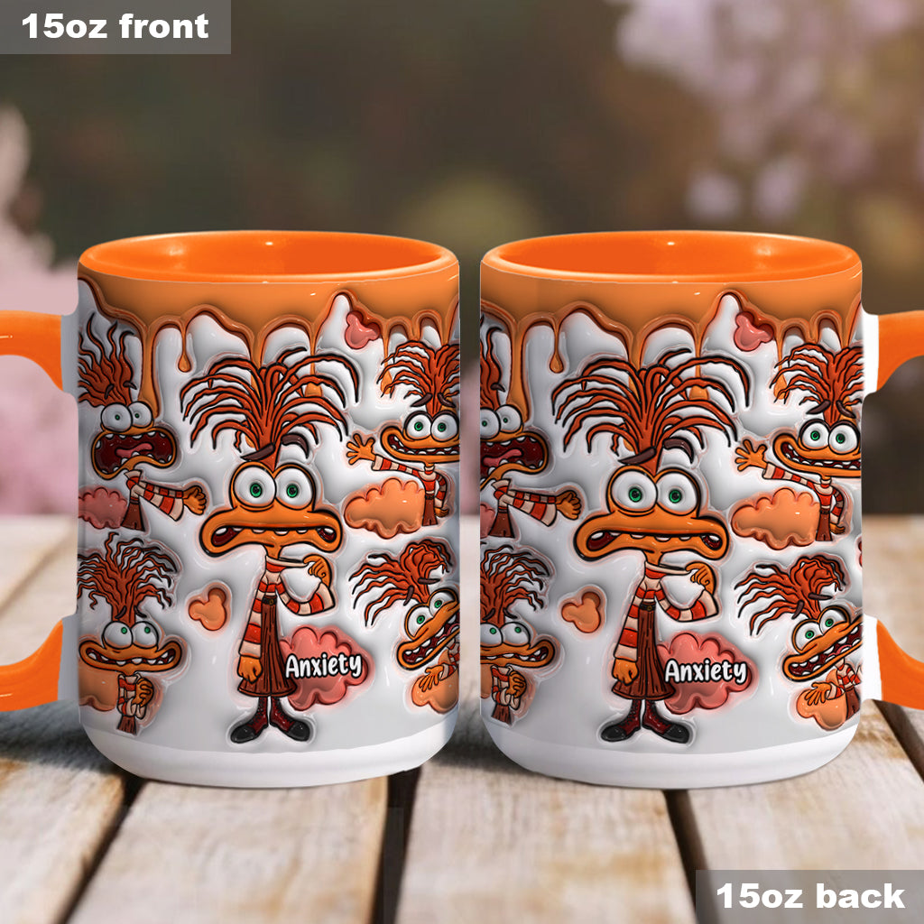 It's Ok To Feel All The Feels - Personalized Accent Mug