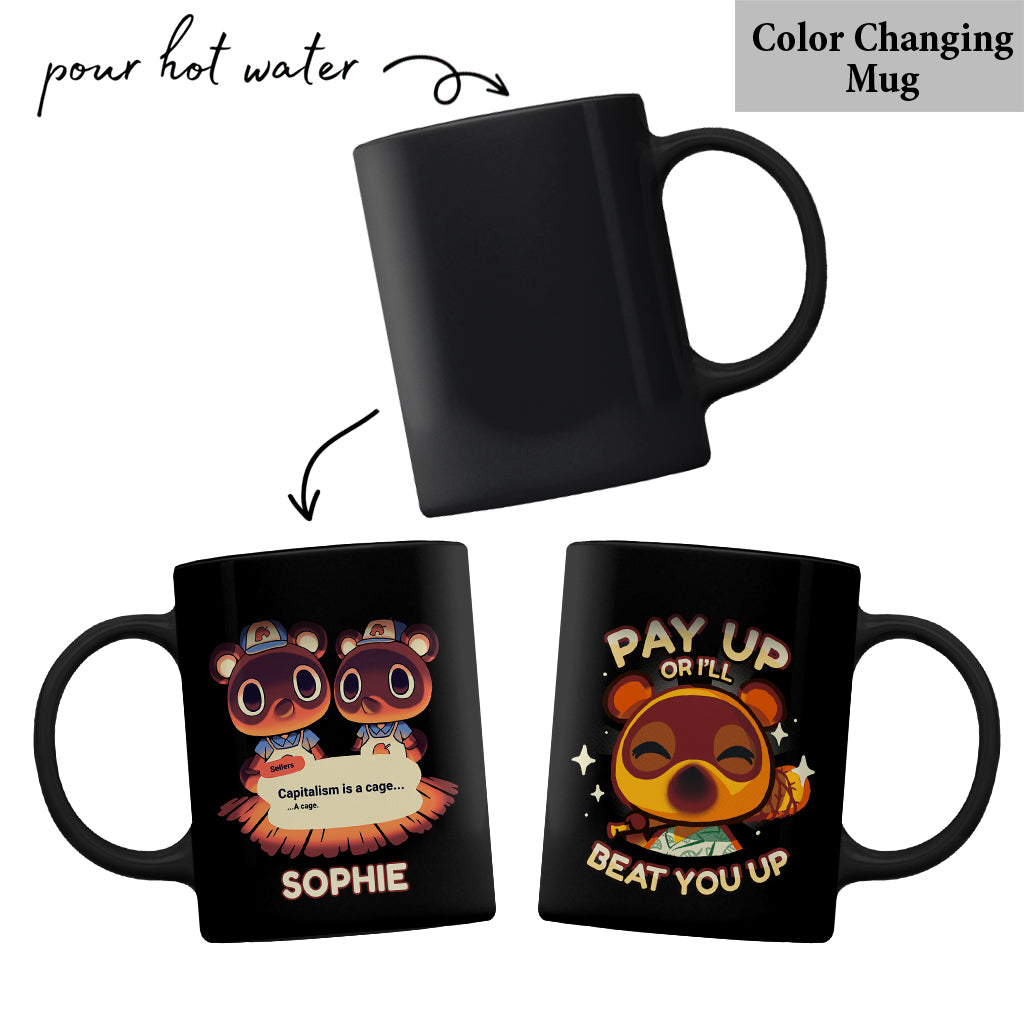 Let's Have Fun With Raccoon - Personalized Mug