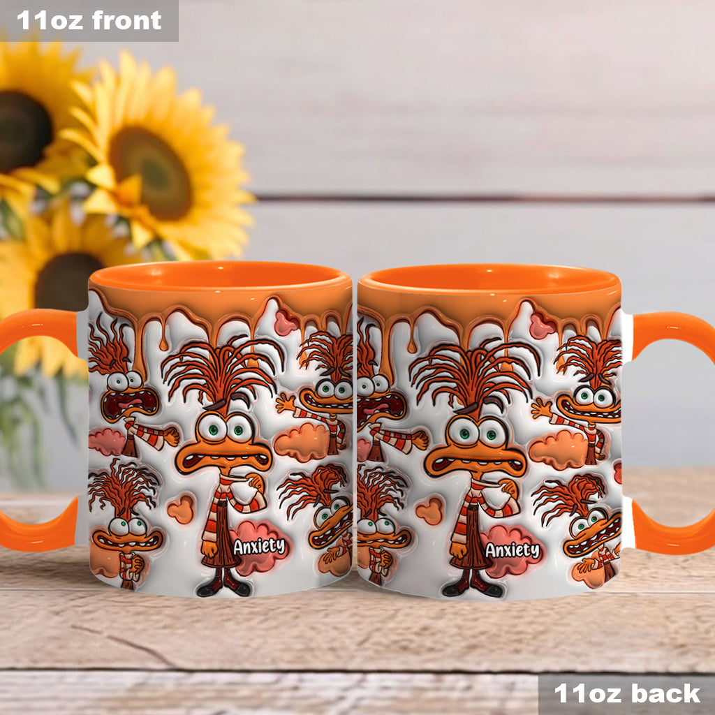 It's Ok To Feel All The Feels - Personalized Accent Mug