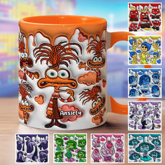 It's Ok To Feel All The Feels - Personalized Accent Mug