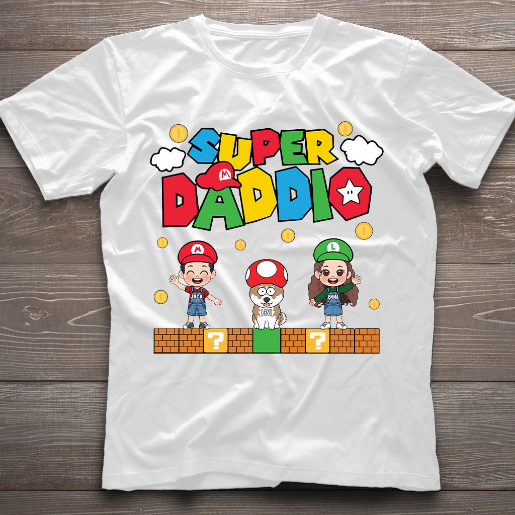 Super Mommy/ Daddy - Personalized Super Plumber T-shirt And Hoodie