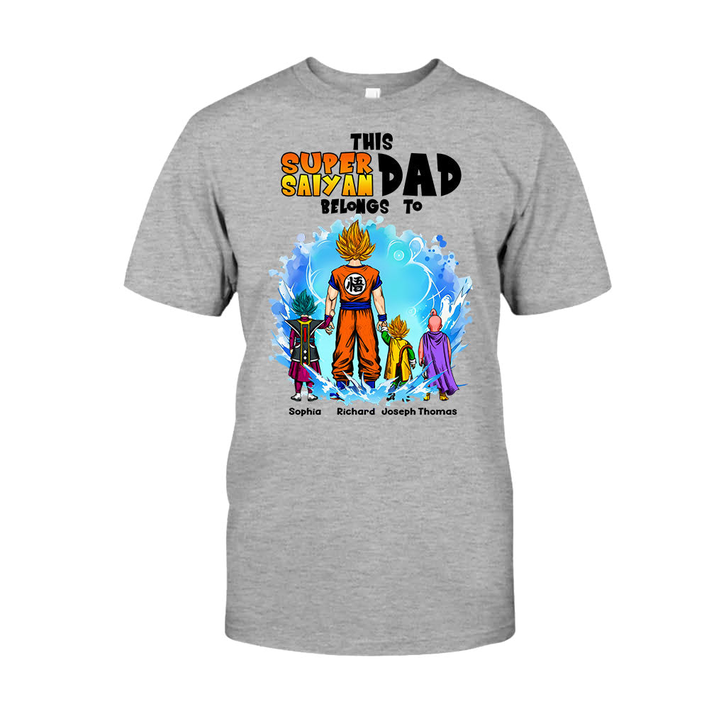 Super Dad - Personalized Seven Balls T-shirt And Hoodie