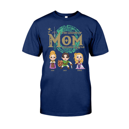 The Legend Of Mom Dad - Personalized The Hero's Legend T-shirt And Hoodie