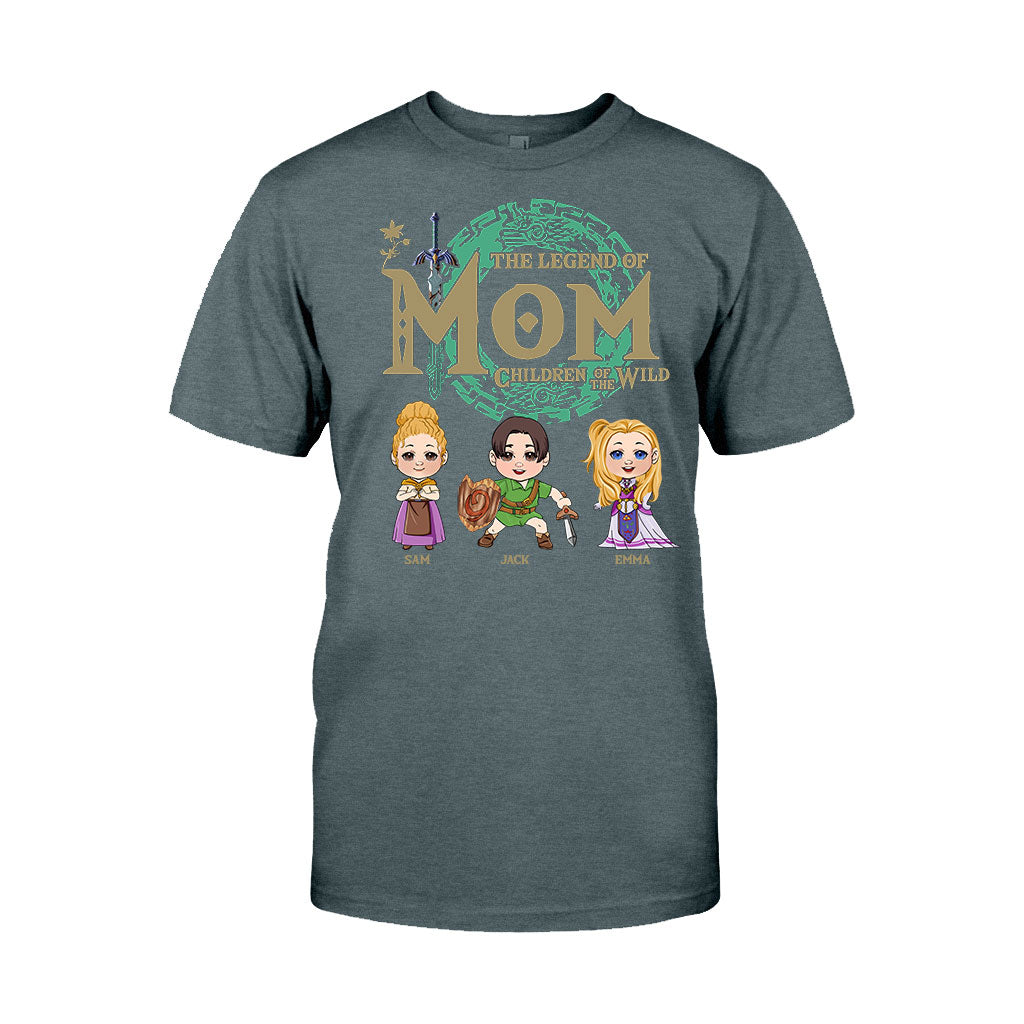 The Legend Of Mom Dad - Personalized The Hero's Legend T-shirt And Hoodie