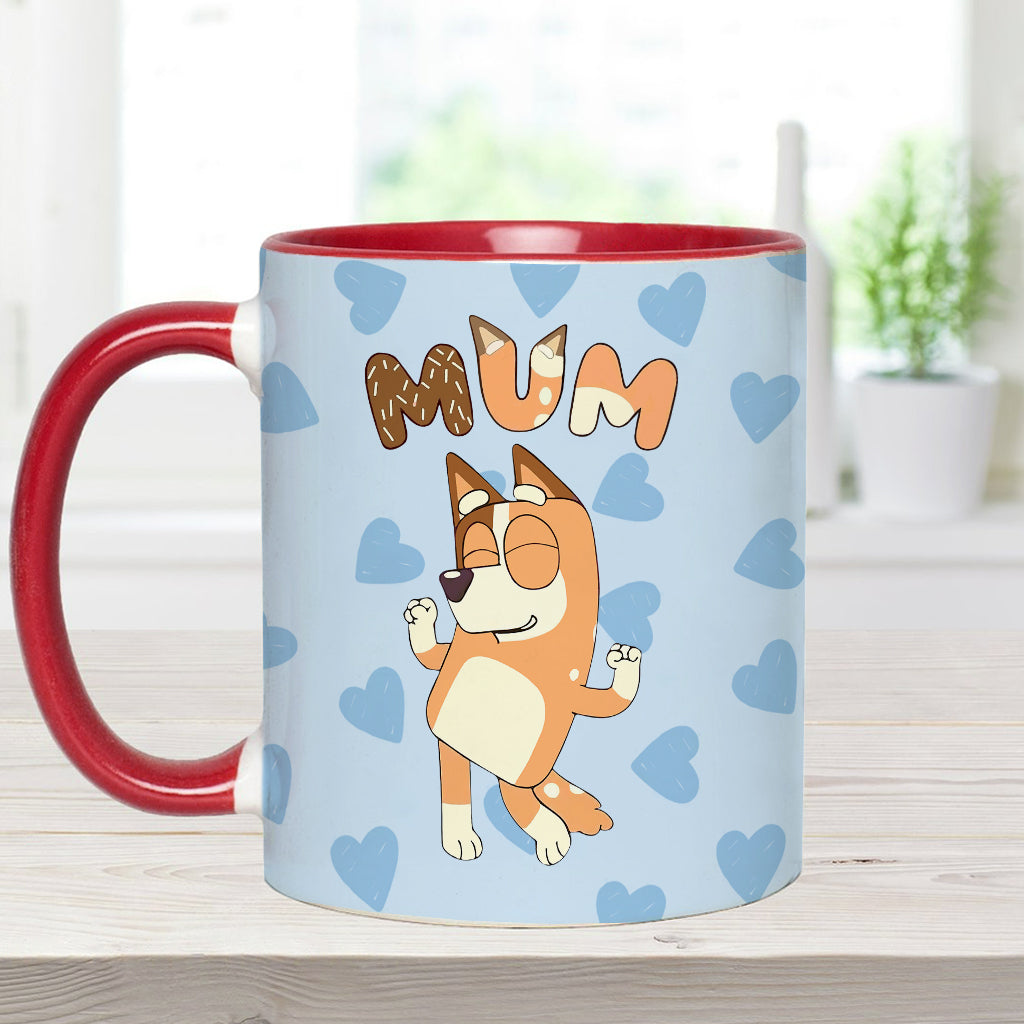 Granny Mum Aunt - Personalized Grandma Accent Mug