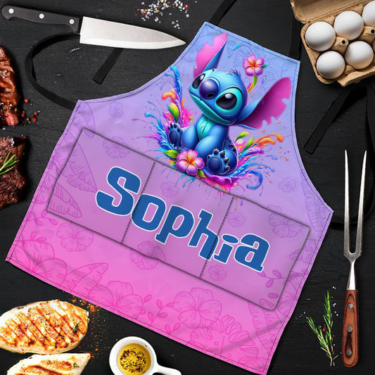 Blue Ohana - Personalized Ohana Apron