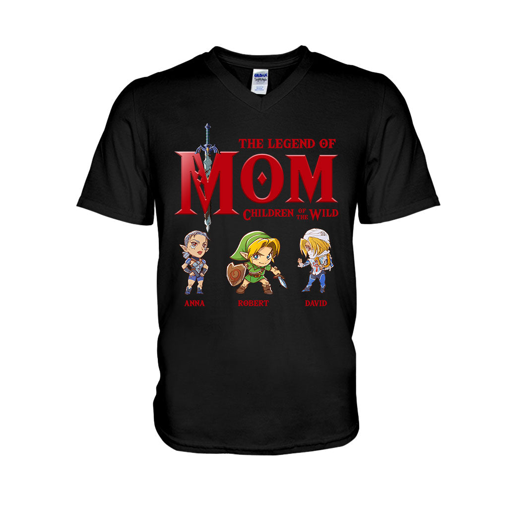 The Legend Of Mom Dad - Personalized The Adventurer T-shirt And Hoodie