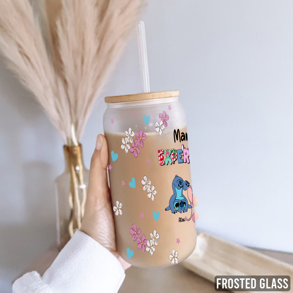Mama's Experiments - Personalized Mother Can Glass