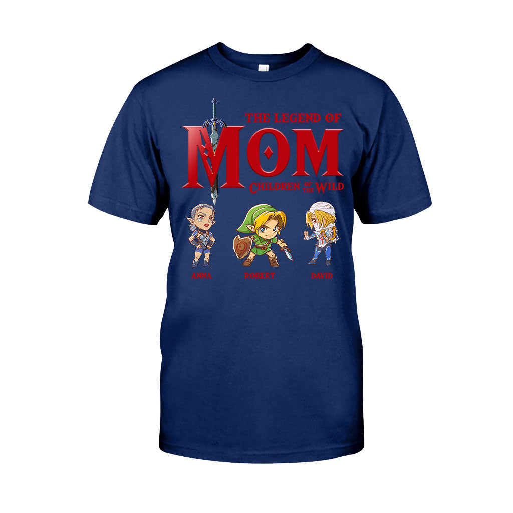 The Legend Of Mom Dad - Personalized The Adventurer T-shirt And Hoodie