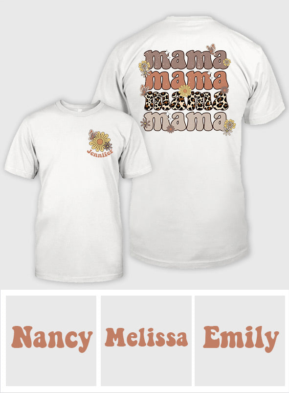Mama Leopard - Personalized Mother T-shirt And Hoodie
