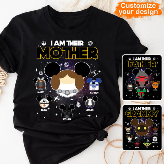I Am Their Mother Any Title - Personalized Mother T-shirt And Hoodie