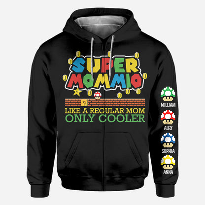 Super Mommio - Personalized Super Plumber All Over Shirt