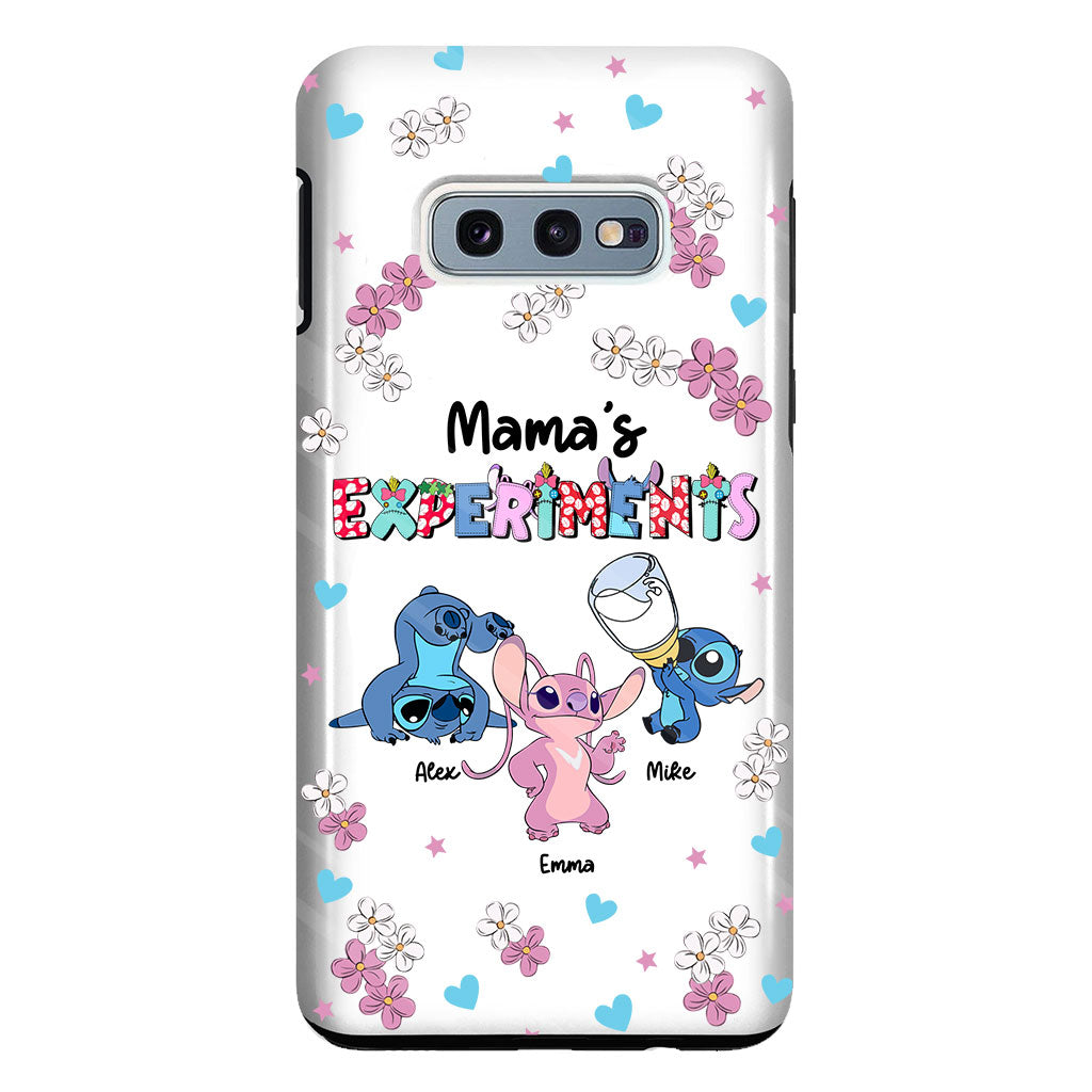 Mama's Experiments - Personalized Mother Clear Phone Case