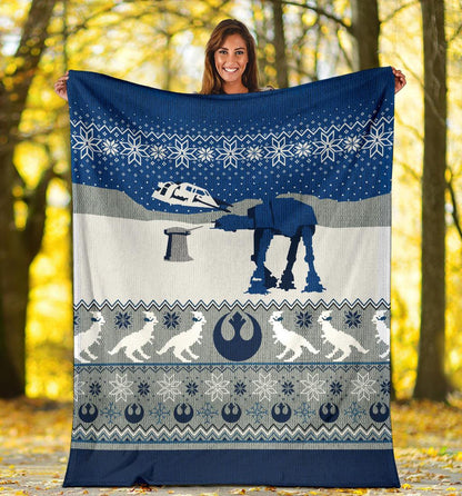 Happy Holiday The Force Blanket 0823