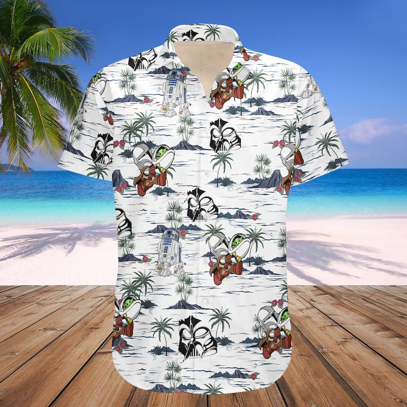 Summer Vibes The Force Hawaiian Shirt 0523