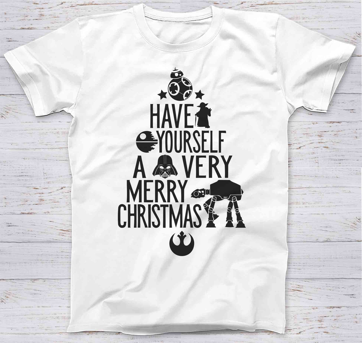 Have Yourself A Very Merry Christmas The Force T-shirt and Hoodie 0823