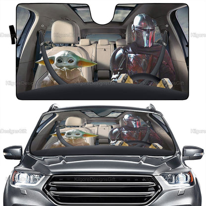 This Is The Way The Force Car Sunshade 0523