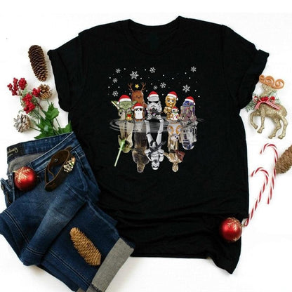 Merry Christmas The Force T-shirt and Hoodie 0823