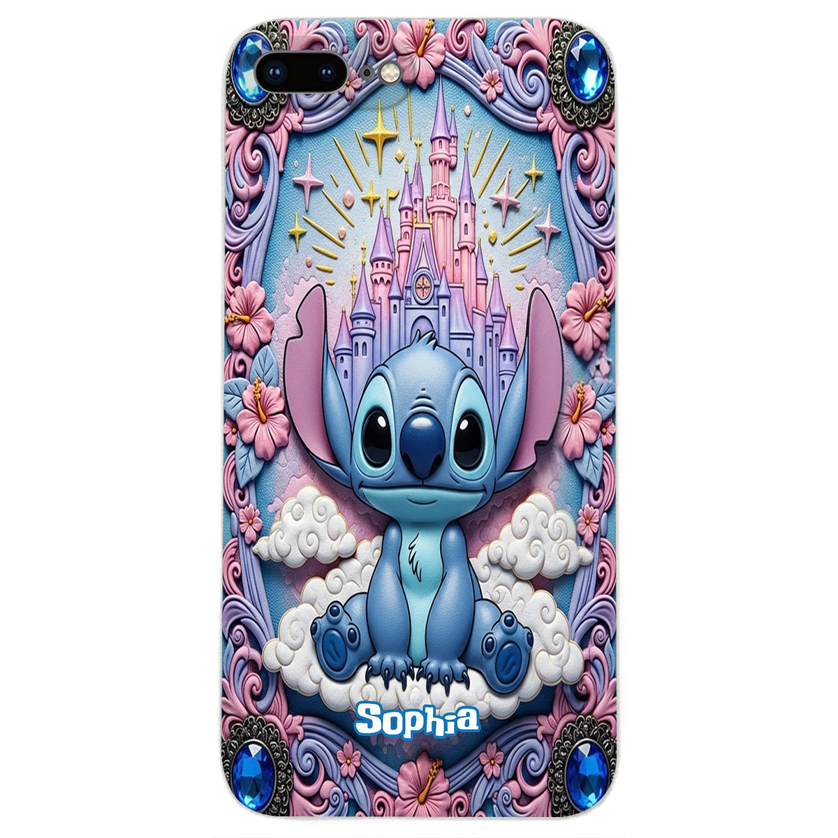 Blue Ohana - Personalized Ohana Leather Phone Case