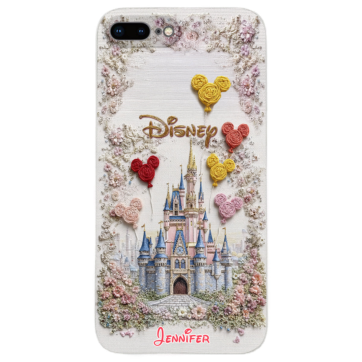 Magical Castle - Personalized Mouse Leather Phone Case