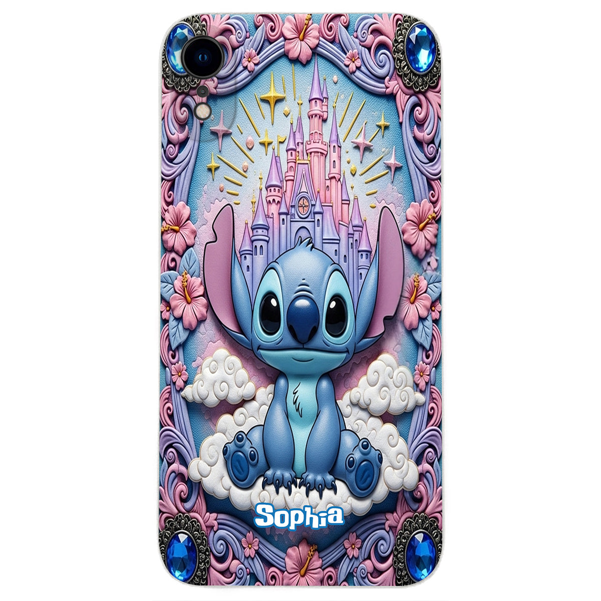 Blue Ohana - Personalized Ohana Leather Phone Case