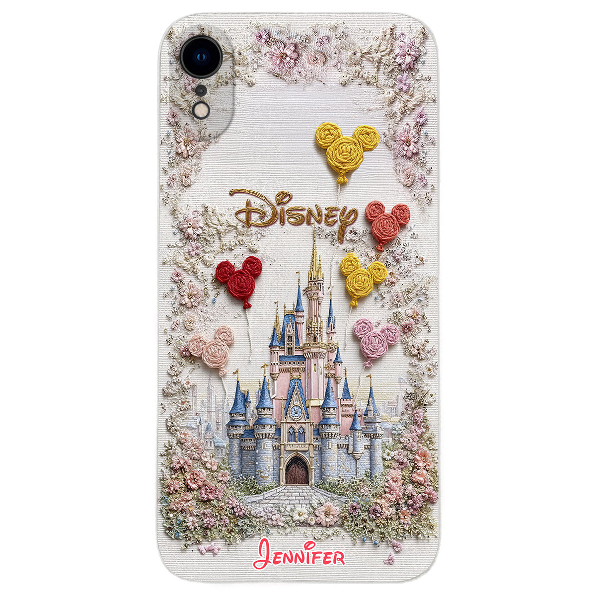 Magical Castle - Personalized Mouse Leather Phone Case