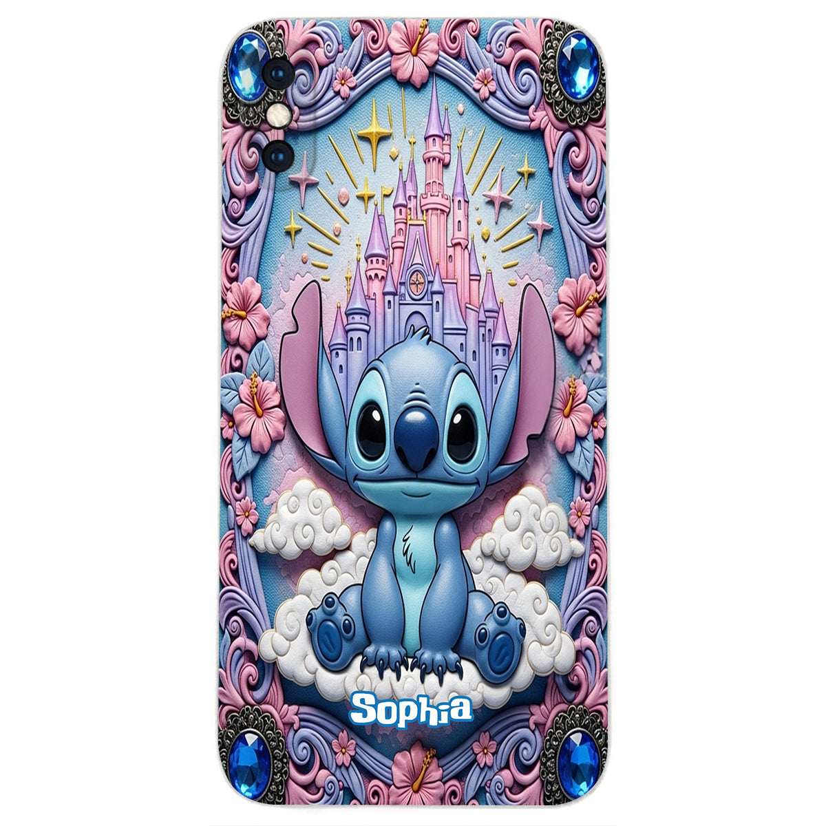 Blue Ohana - Personalized Ohana Leather Phone Case