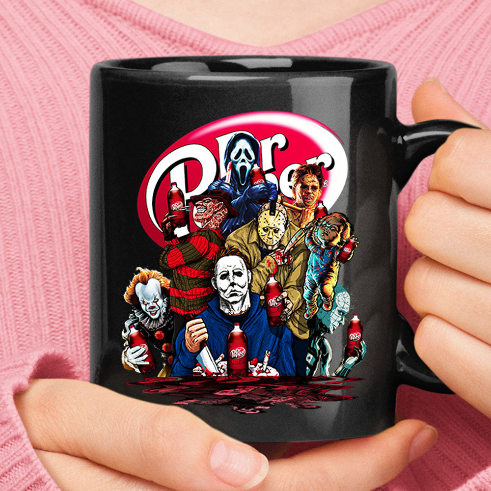 Mashup Horror Movies Texas Drink Mug 0523