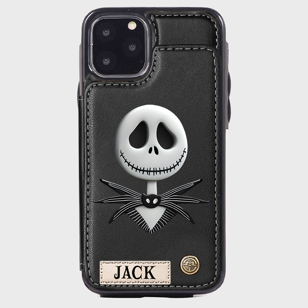 Nighttime Fantasy Duo Custom Name - Personalized Nightmare Wallet Phone Case