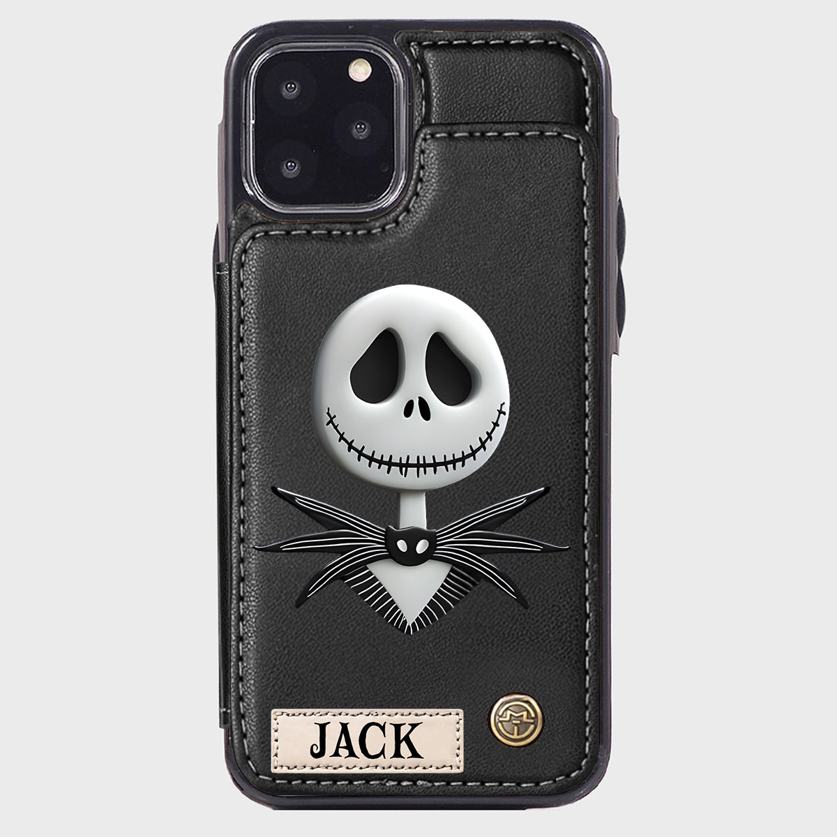 Nighttime Fantasy Duo Custom Name - Personalized Nightmare Wallet Phone Case