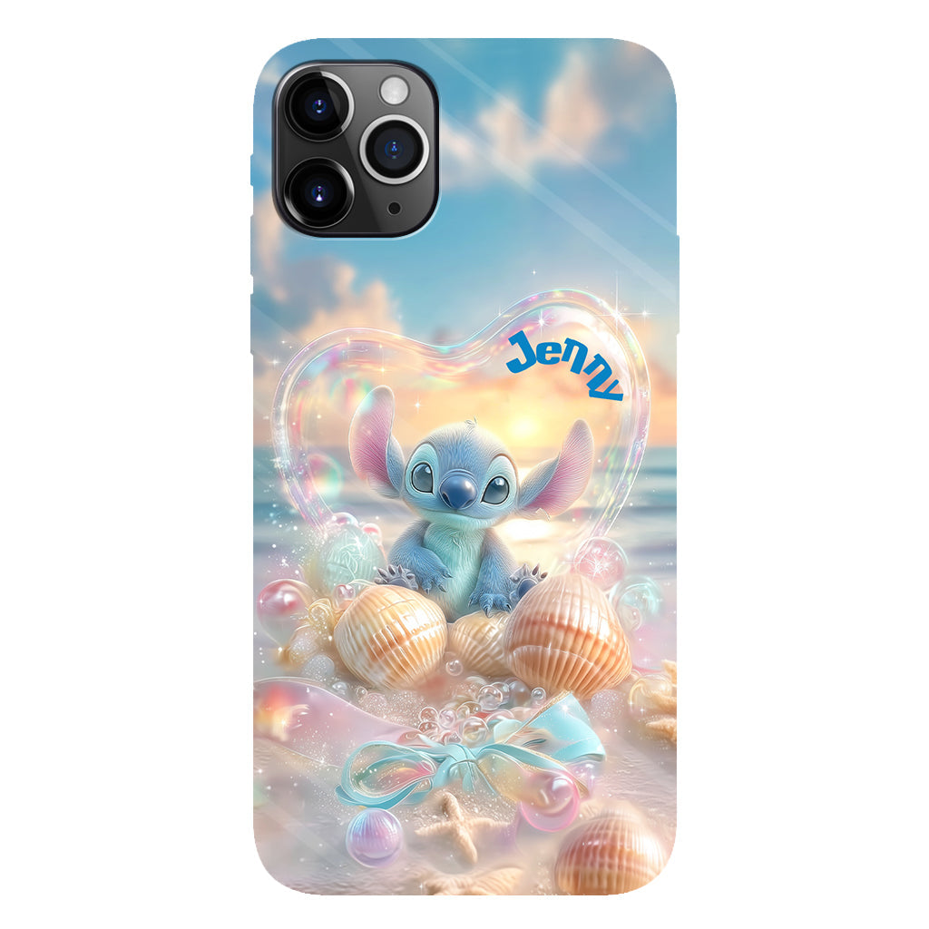 Blue Ohana Summer Vibes - Personalized Ohana Full Print Phone Case