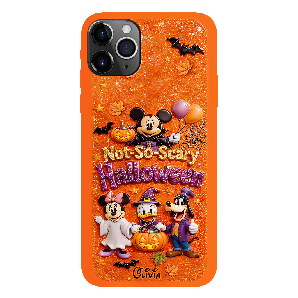 Not-so-scary Halloween - Personalized Mouse Full Print Phone Case