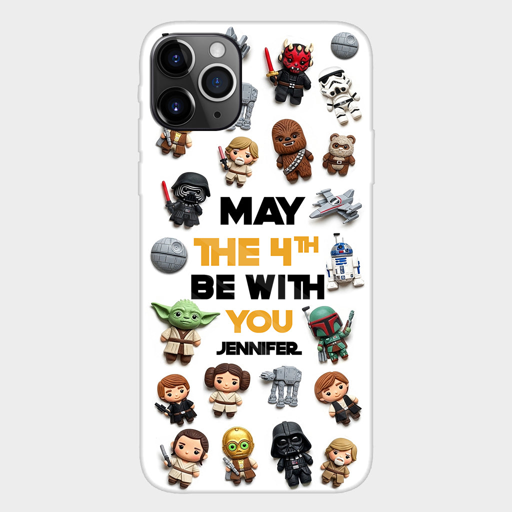 May The 4th Be With You - Personalized The Force Full Print Phone Case