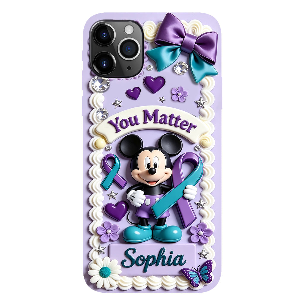 Suicide Prevention - Personalized Suicide Prevention Full Print Phone Case