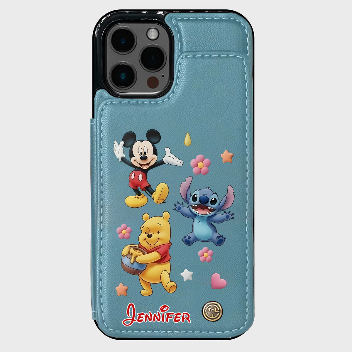 Friends - Personalized Mouse Wallet Phone Case