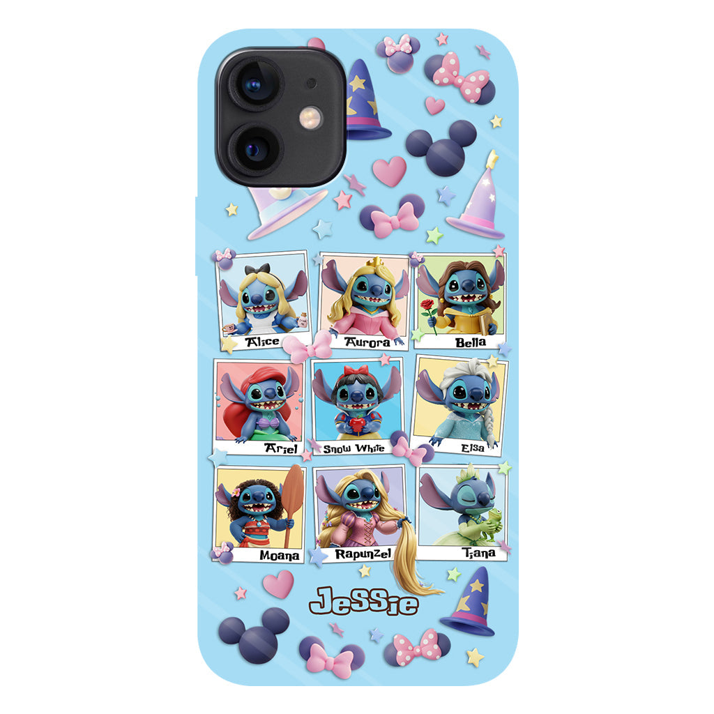 Blue Ohana Princess - Personalized Ohana Full Print Phone Case