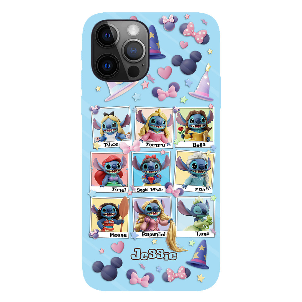 Blue Ohana Princess - Personalized Ohana Full Print Phone Case