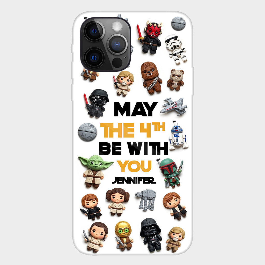 May The 4th Be With You - Personalized The Force Full Print Phone Case