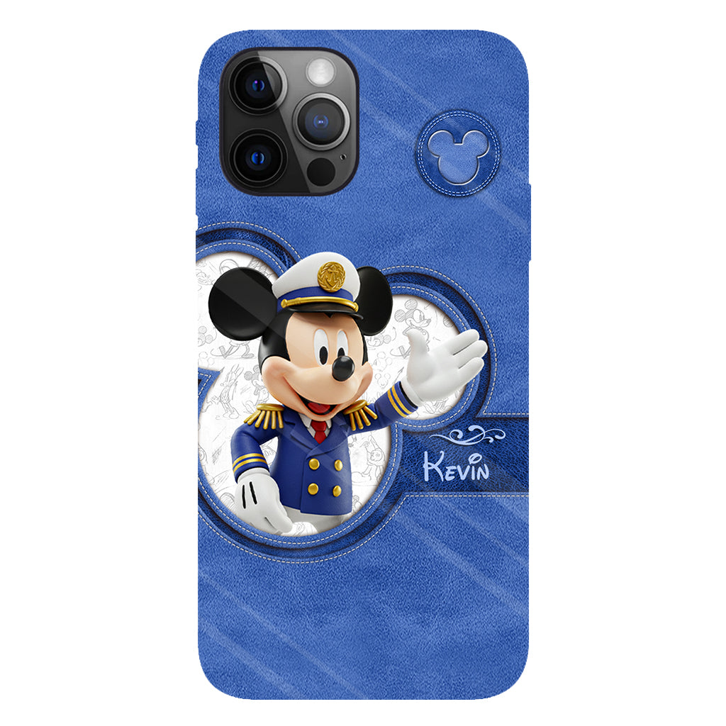 Magical Cruise Trip - Personalized Mouse Full Print Phone Case