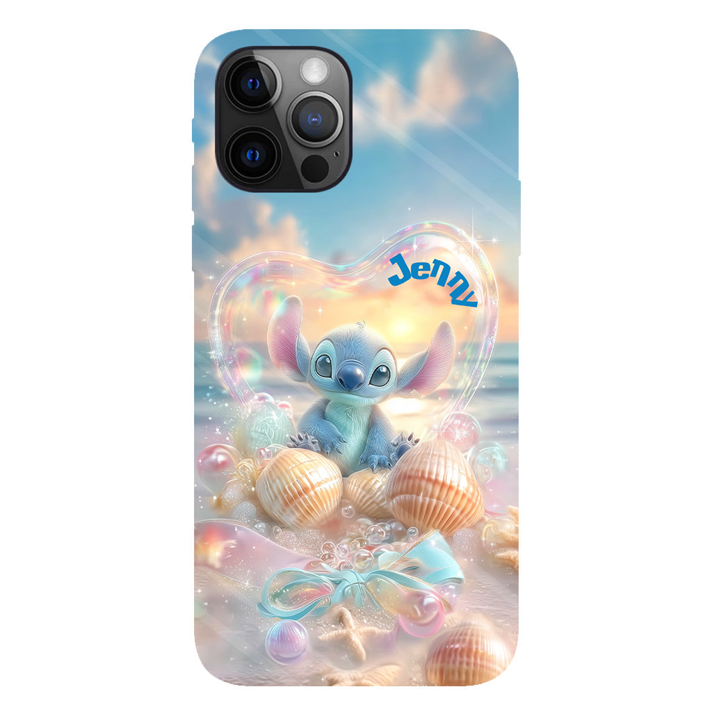 Blue Ohana Summer Vibes - Personalized Ohana Full Print Phone Case