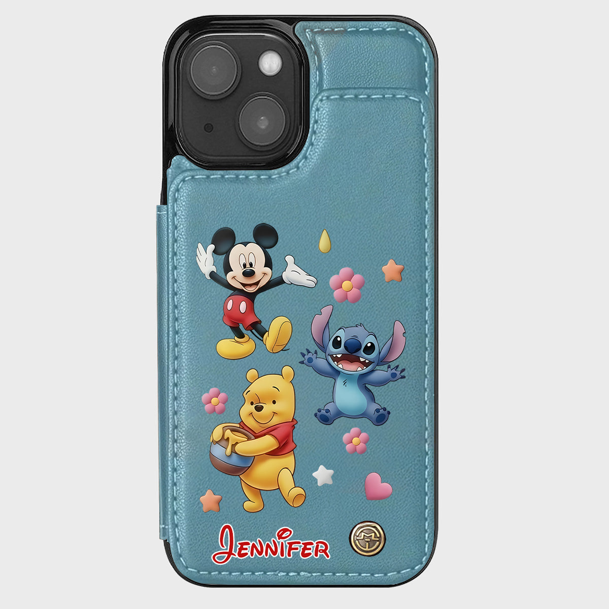 Friends - Personalized Mouse Wallet Phone Case