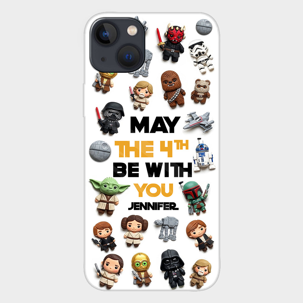 May The 4th Be With You - Personalized The Force Full Print Phone Case