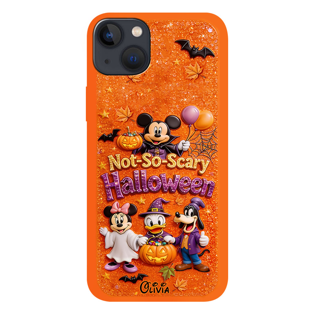 Not-so-scary Halloween - Personalized Mouse Full Print Phone Case
