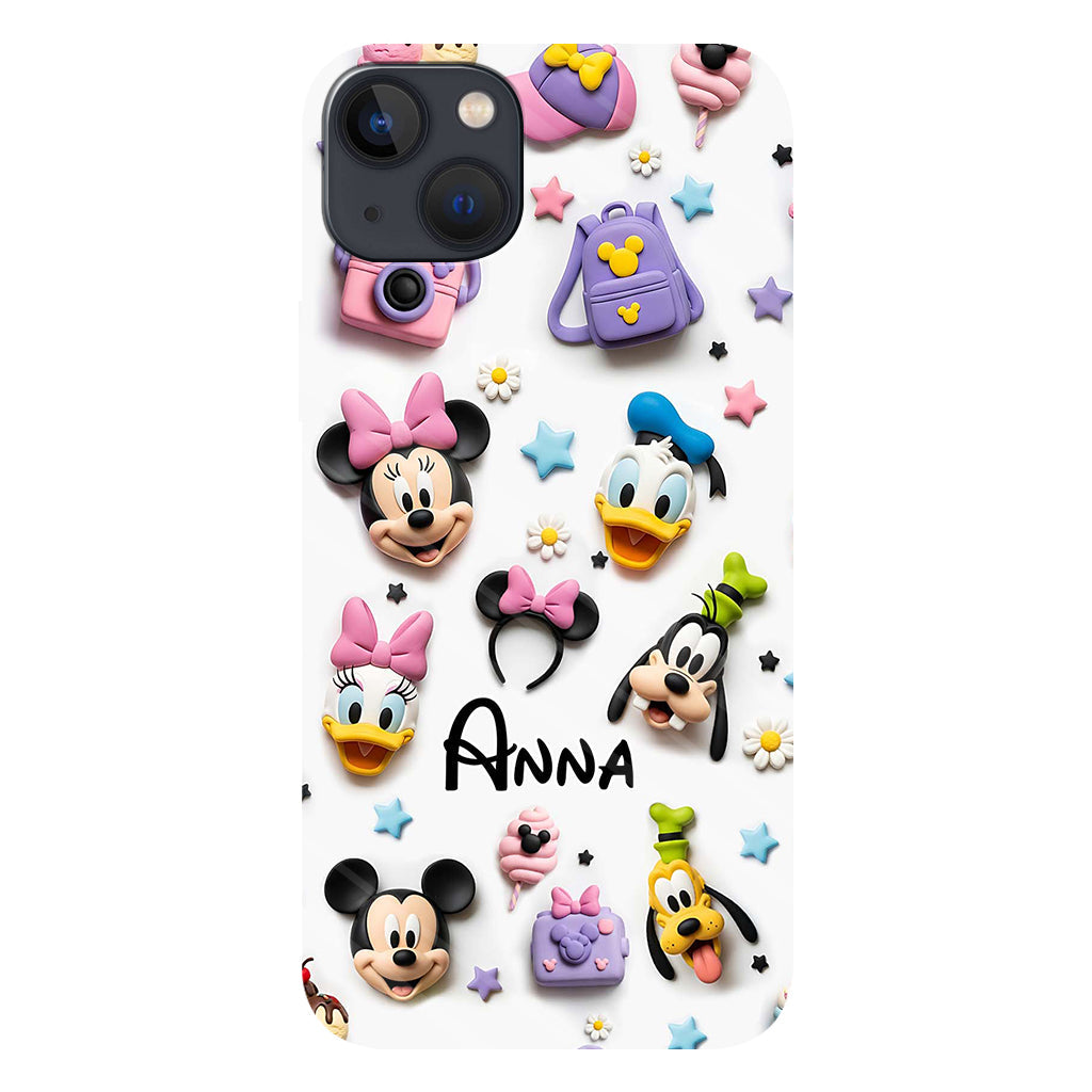 Magical World - Personalized Mouse Full Print Phone Case