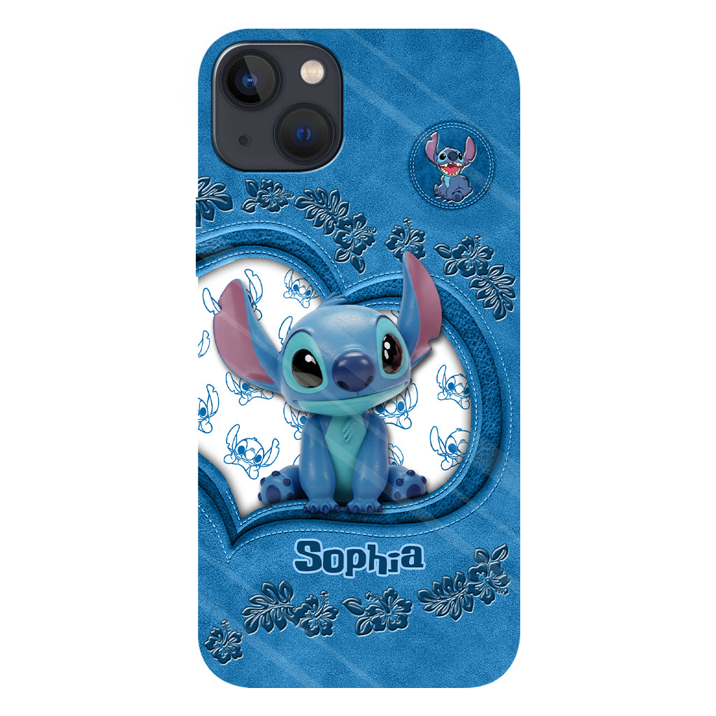 Blue Ohana - Personalized Ohana Full Print Phone Case