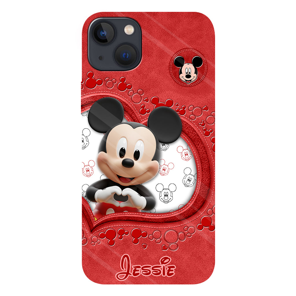 Magical Mouse Ears - Personalized Mouse Full Print Phone Case