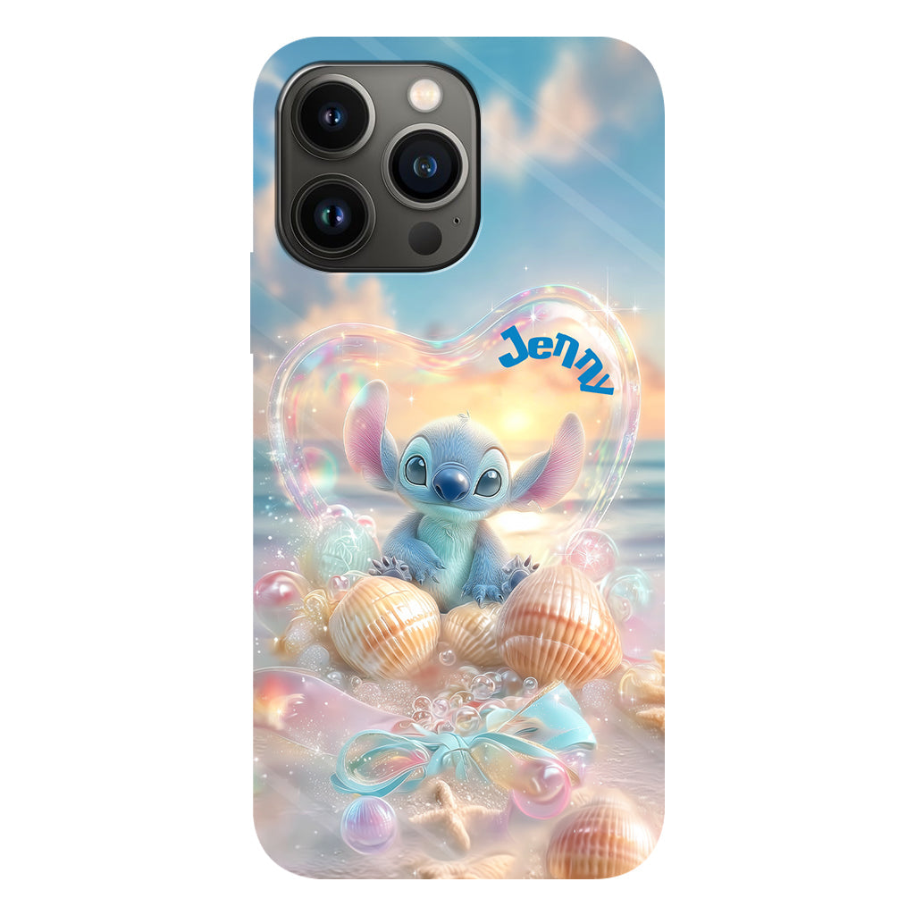 Blue Ohana Summer Vibes - Personalized Ohana Full Print Phone Case